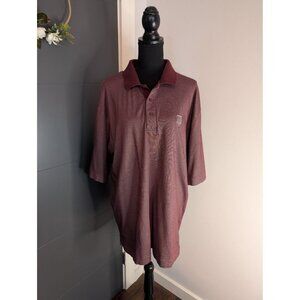 Cutter & Buck Maroon Texas A&M Polo Shirt CB DryTec Pima Cotton Blend - XXL